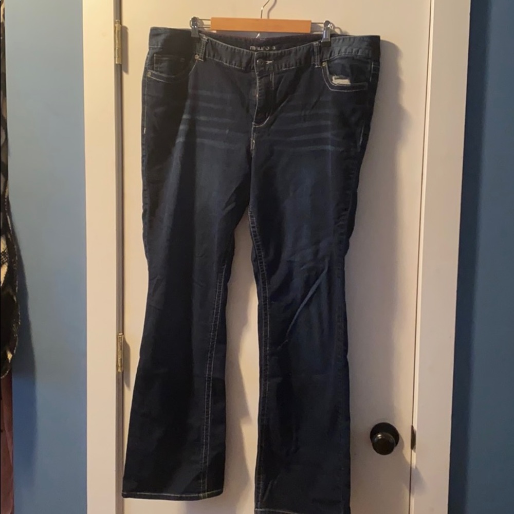 Maurices super soft bootcut jeans
